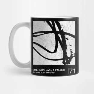 ELP / Original Minimalist Graphic Fan Artwork Design Mug